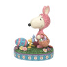 Jim Shore - Snoopy and Woodstock in Bunny Suits Figurine