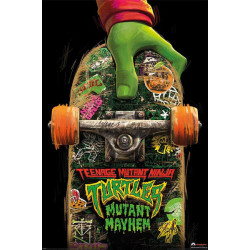 Teenage Mutant Ninja Turtles Mutant Mayhem Skate Board - Maxi Poster (N6)