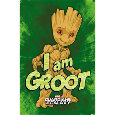 Guardians Of The Galaxy I Am Groot- Maxi Poster (N10)