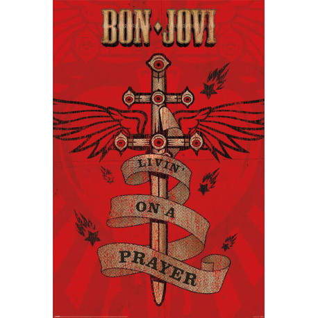 Bon Jovi Living On A Prayer - Maxi Poster (MH2)
