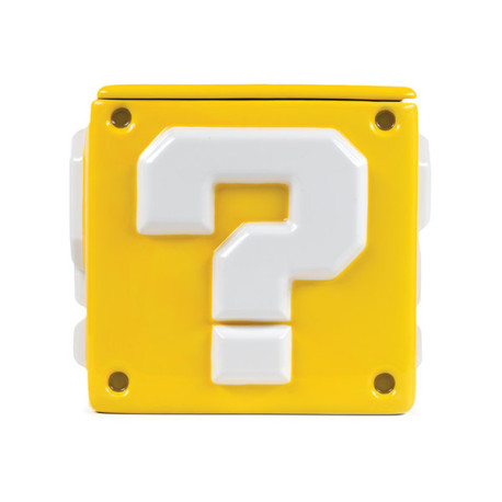 Super Mario Question Mark Block - Storage Jar