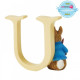 Peter Rabbit Alphabet - "U" - Peter Rabbit with Radishes