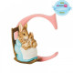 Peter Rabbit Alphabet - "C" - Mrs. Rabbit and Bunnies