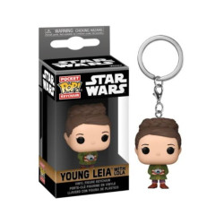 Star Wars: Obi-Wan Kenobi POP! Vinyl Keychain 4 cm Young Leia Organa