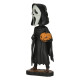 Scream Head Knocker Bobble-Head Ghost Face with Pumpkin 20 cm