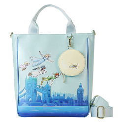 Loungefly Disney Peter Pan "You Can Fly Glows" Tote Bag