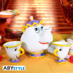 Disney Beauty and the Beast - Teapot set - Mrs. Potts and Chip
