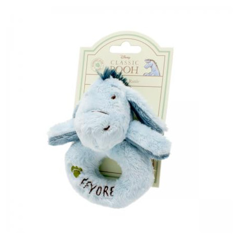 Hundred Acre Wood Eeyore Ring Rattle