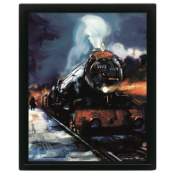 Harry Potter - Hogwarts Express - 3D Poster Framed 26x20cm