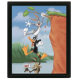 Looney Tunes - Cliff Hang - 3D Poster Framed 26x20cm