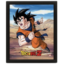 Dragon Ball Z - Rivalry Of Power - 3D Poster Framed 26x20cm
