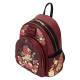 Loungefly Harry Potter Gryffindor House Floral Tattoo Mini Backpack