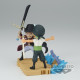 One Piece: World Collectible Figure Log Stories - Roronoa Zoro vs Dracule Mihawk Figure