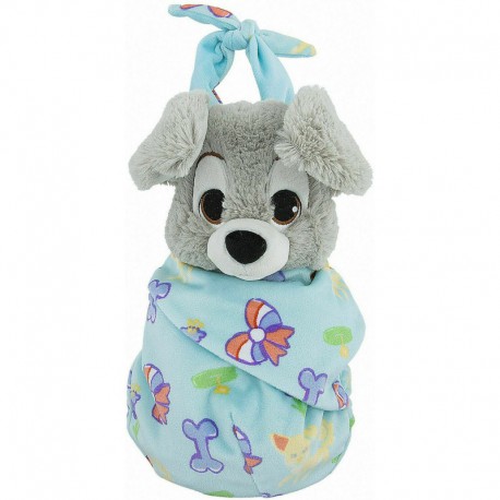 Scamp Plush with Blanket Pouch – Disney's Babies, Lady And The Tramp