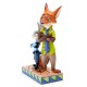 Jim Shore Disney Traditions by Enesco Nick and Judy From Zootopia