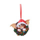 Gizmo in Wreath Hanging Ornament 10 cm