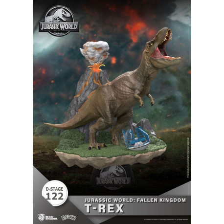 Jurassic World: Fallen Kingdom D-Stage PVC Diorama T-Rex 13 cm