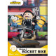 Minions 2 D-Stage PVC Diorama Rocket Bike 15 cm