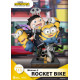 Minions 2 D-Stage PVC Diorama Rocket Bike 15 cm