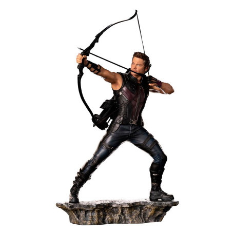 The Infinity Saga BDS Art Scale Statue 1/10 Hawkeye Battle of NY 23 cm