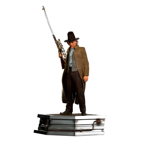 Back to the Future III Art Scale Statue 1/10 Doc Brown 32 cm