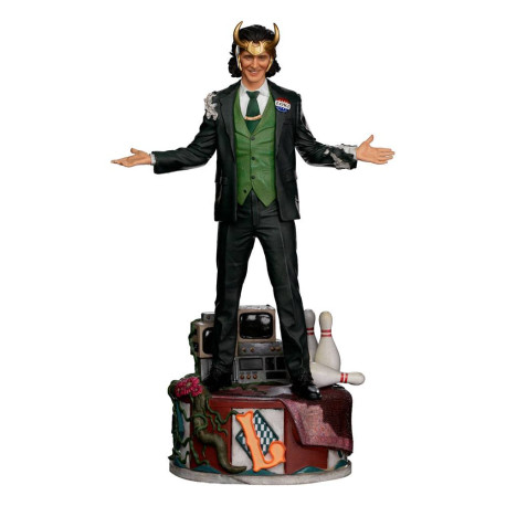 Loki Art Scale Statue 1/10 Loki President Variant 25 cm