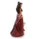 Enesco Disney Showcase Beauty and the Beast Christmas Belle Figurine and Chip Ornament
