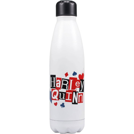 DC Comics Harley Quinn Metal Water Bottle