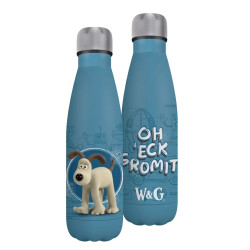 Wallace & Gromit - Metal Water Bottle - Gromit