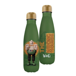 Wallace & Gromit - Metal Water Bottle - Wallace
