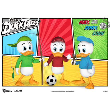 Disney DuckTales: Kwik, Kwek & Kwak DAH-069 Dynamic 8ction Heroes Action Figure