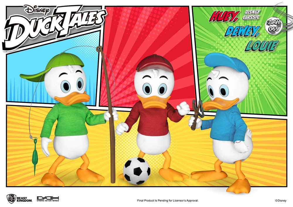 Disney DuckTales: Huey, Dewey, Louie DAH-069 Dynamic 8ction Heroes