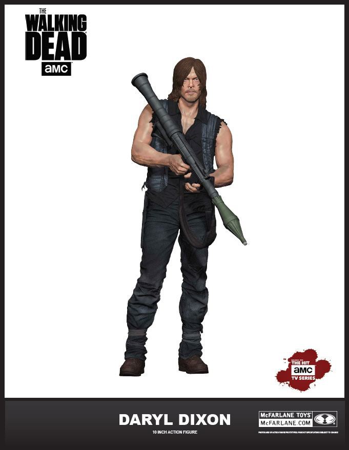 The walking dead store 10 inch figures