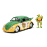 Turtles 1959 VW Drag Beetle 1:24 with Michelangelo