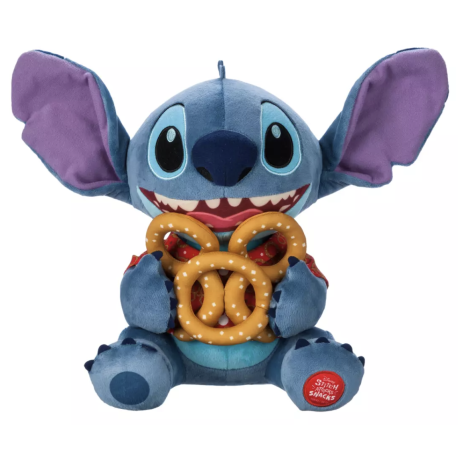 Disney Stitch Attacks Snacks Pretzel Plush