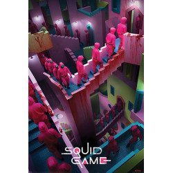 Squid Game Crazy Stairs - Maxi Poster (N73)