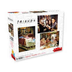 Friends - 500 Piece Jigsaw Puzzle - 3 Puzzles