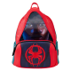 Loungefly Spider-Verse Miles Morales Hoodie Cosplay Lenticular Mini Backpack