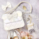 Loungefly Disney Princess Iridescent Wedding Crossbody Bag