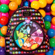 Loungefly Inside Out 2 Core Memories Spinning Wheel Mini Backpack