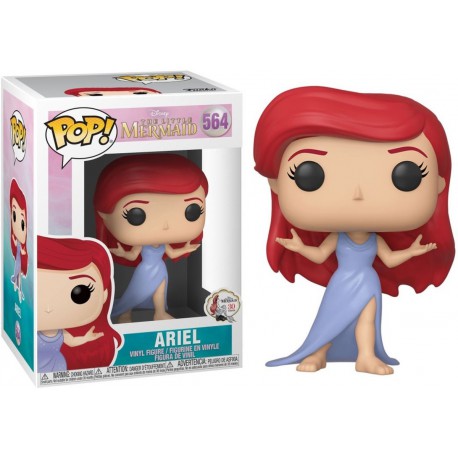 Funko Pop 220 Disney De Kleine Zeemeermin Ariel met Paarse Jurk