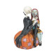 Disney Traditions - Jack and Sally on a Pumpkin Figurine