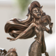 Disney Ariel Light-Up Bronze-Toned Figure, The Litttle Mermaid