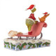 Jim Shore - The Grinch & Max on a Sled