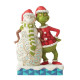 Jim Shore - The Grinch with Grinchy Snowman