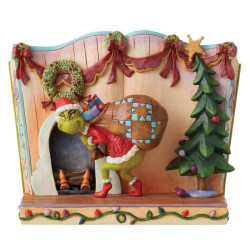 Jim Shore - The Grinch Stealing Presents Storybook
