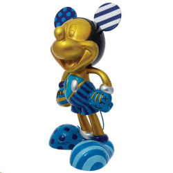 Disney Britto Mickey Mouse Gold/Blue (Limited Edition)