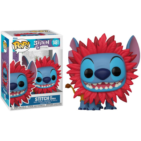 Funko Pop 1461 Stitch as Simba, Lilo & Stitch