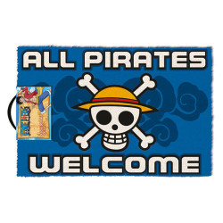 One Piece All Pirates Welcome - Doormat