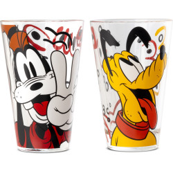 Disney Home – Glazenset Goofy & Pluto